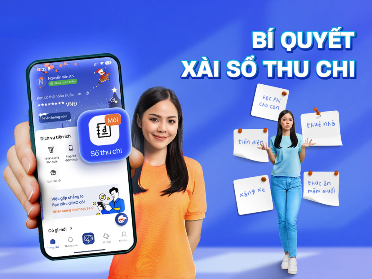 Mới! Hướng Dẫn Sử Dụng Sổ Thu Chi GIMO