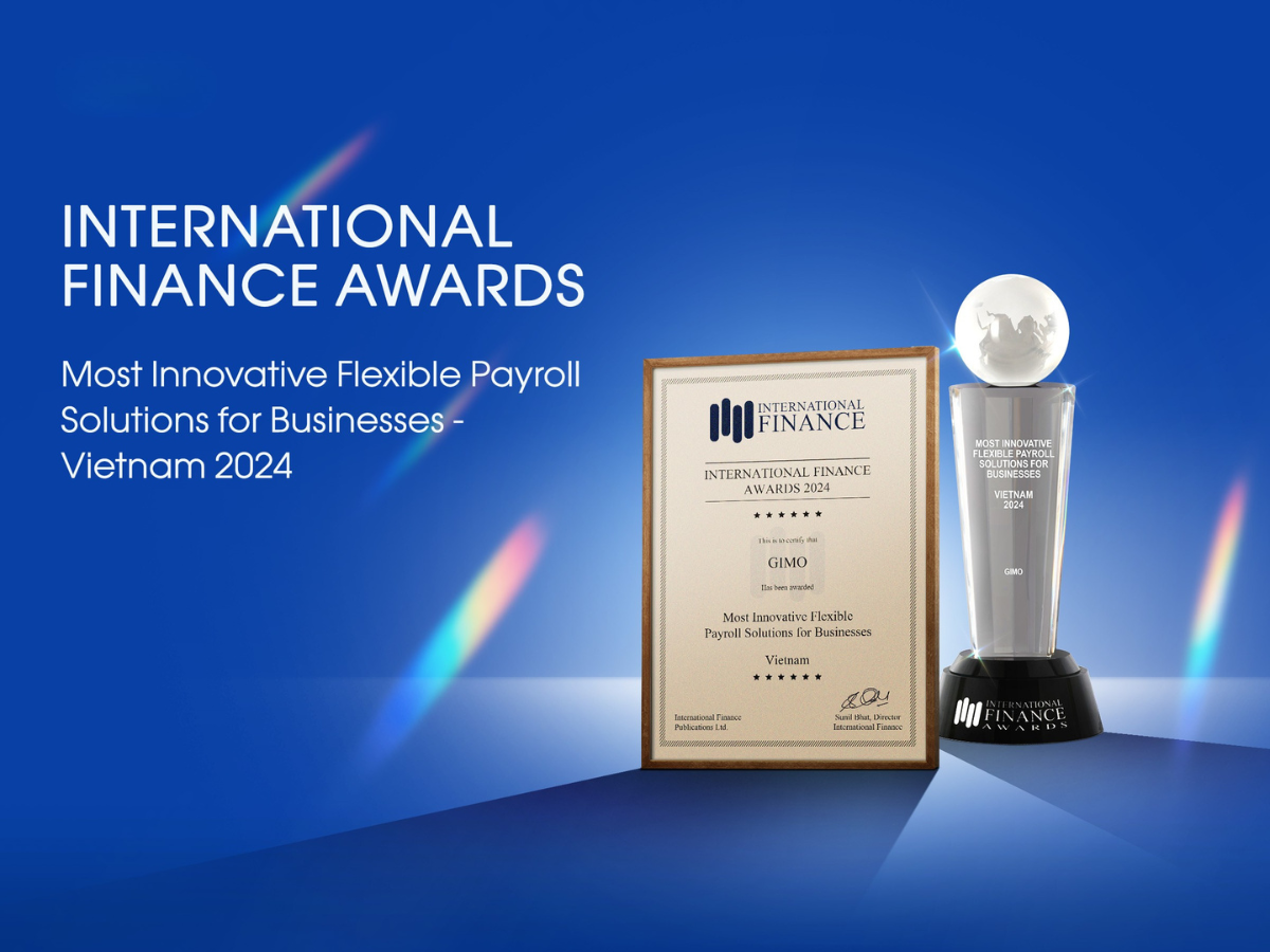 Gimo Được Vinh Danh Tại International Finance Awards 2024